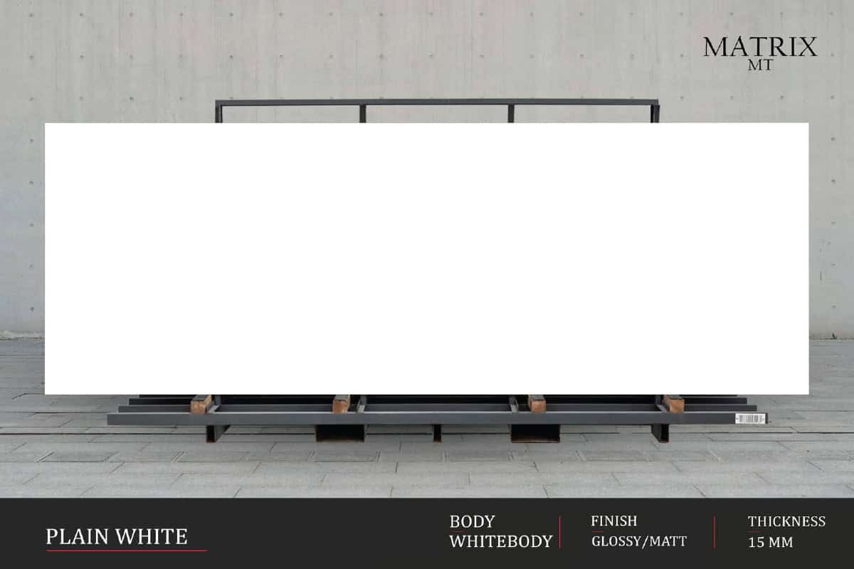 PLAIN WHITE